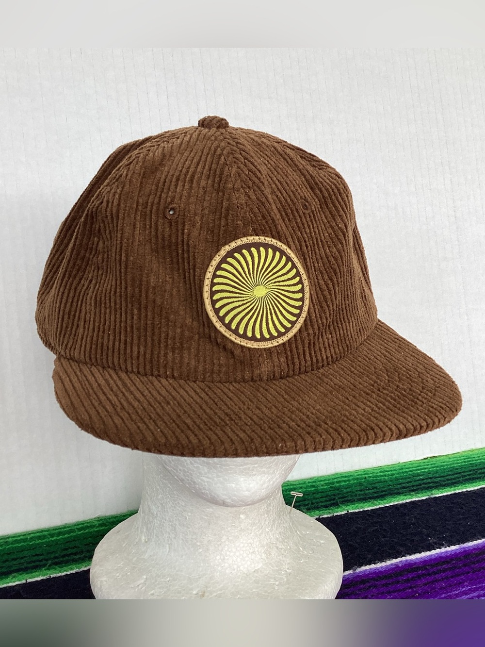 Thalia surf corduroy Adjustable hat Laguna Beach CA sunshine